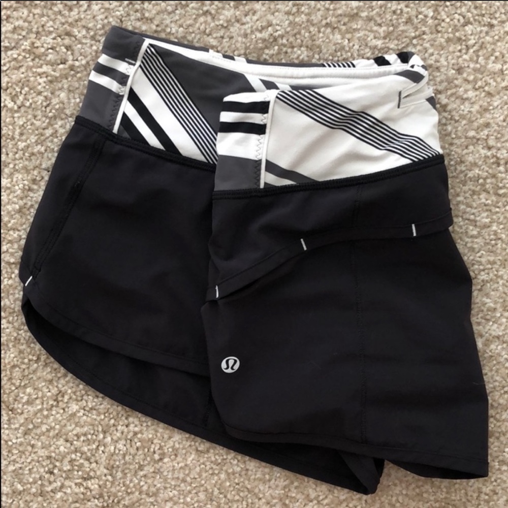 Lululemon speed shorts
